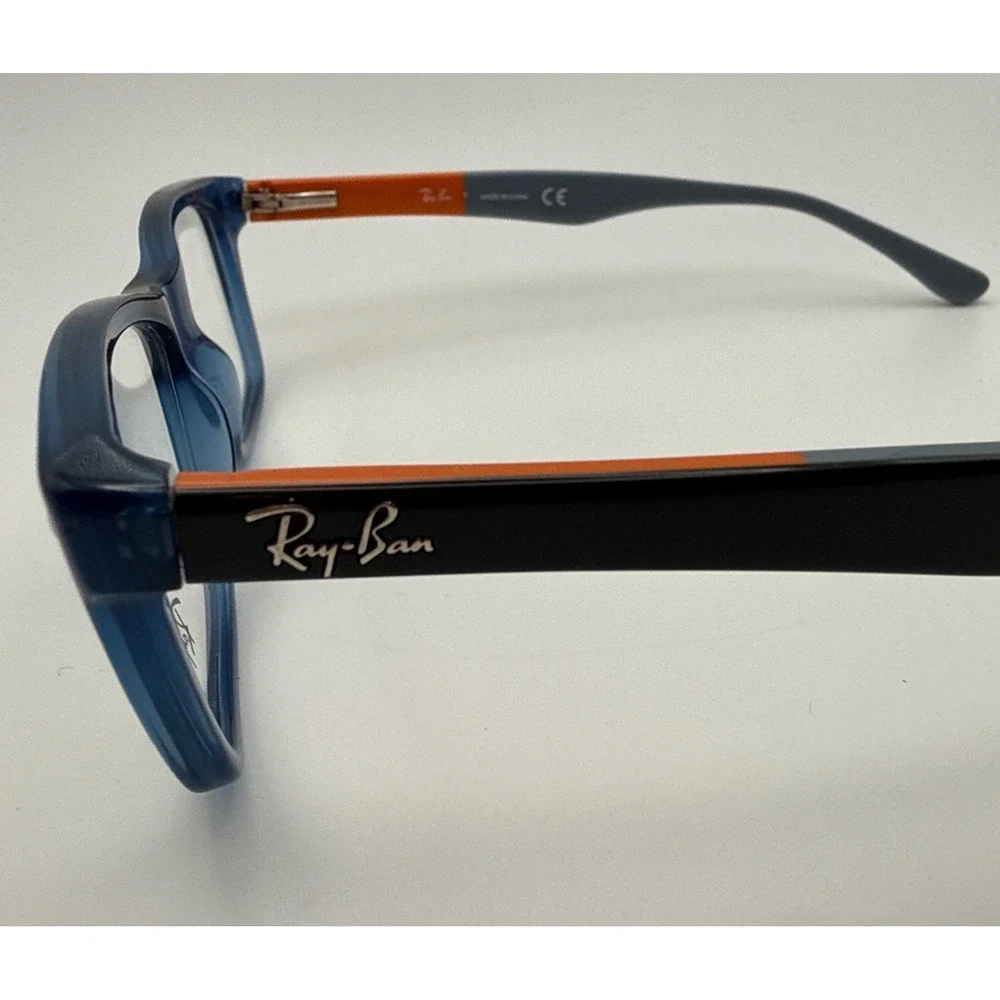 Ray-Ban Authentic RB5228 5547 Blue/Orange  Eyeglasses 50- 17-140 Frames Only